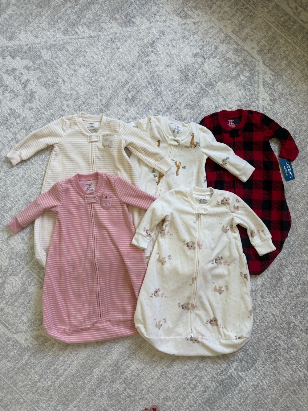 Set of Sleep sacks/wearable blankets